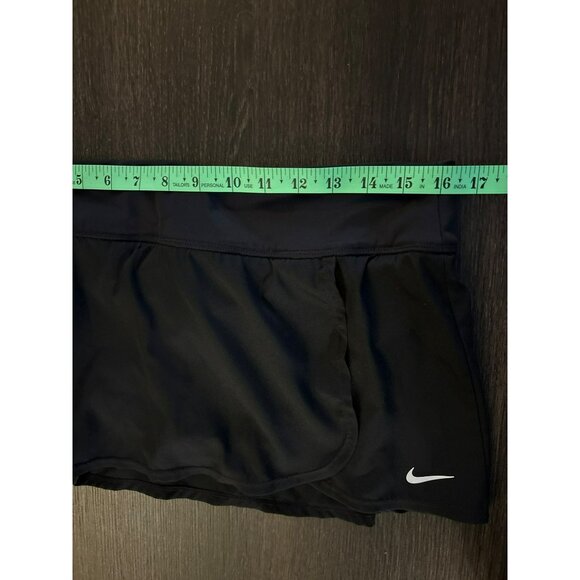 Nike Black Running Skort With Built-In Lining Size L - Picture 4 of 8